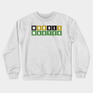 Wordle Master (Wordle Style) Crewneck Sweatshirt